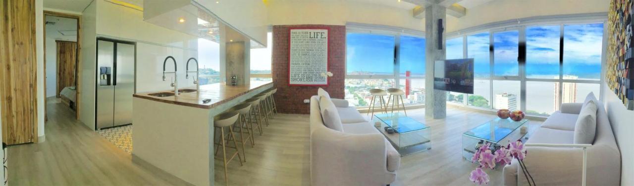 Luxury Apartment Heart Of กวายากิล ภายนอก รูปภาพ